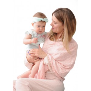 Накидка для кормления (Милкснуд) Розовая